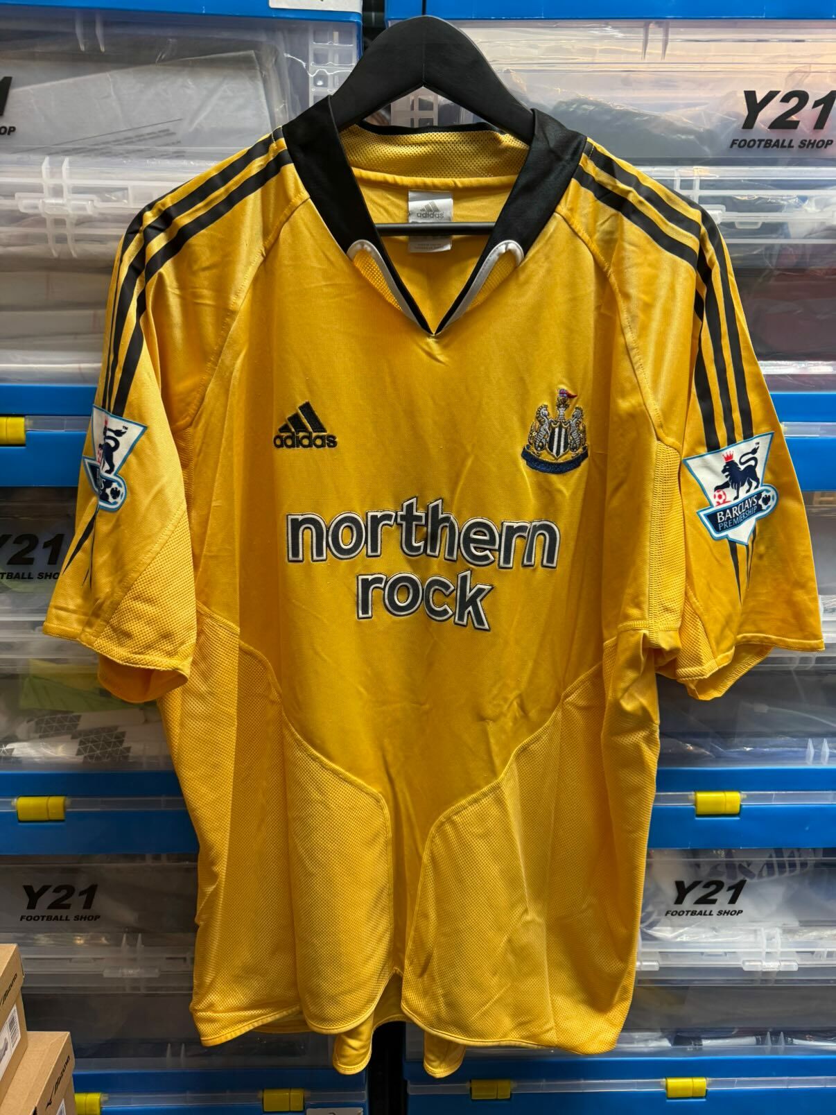 2004 - 2005 紐卡素 3RD球迷版 #16 MILNER (USED , 7/10)