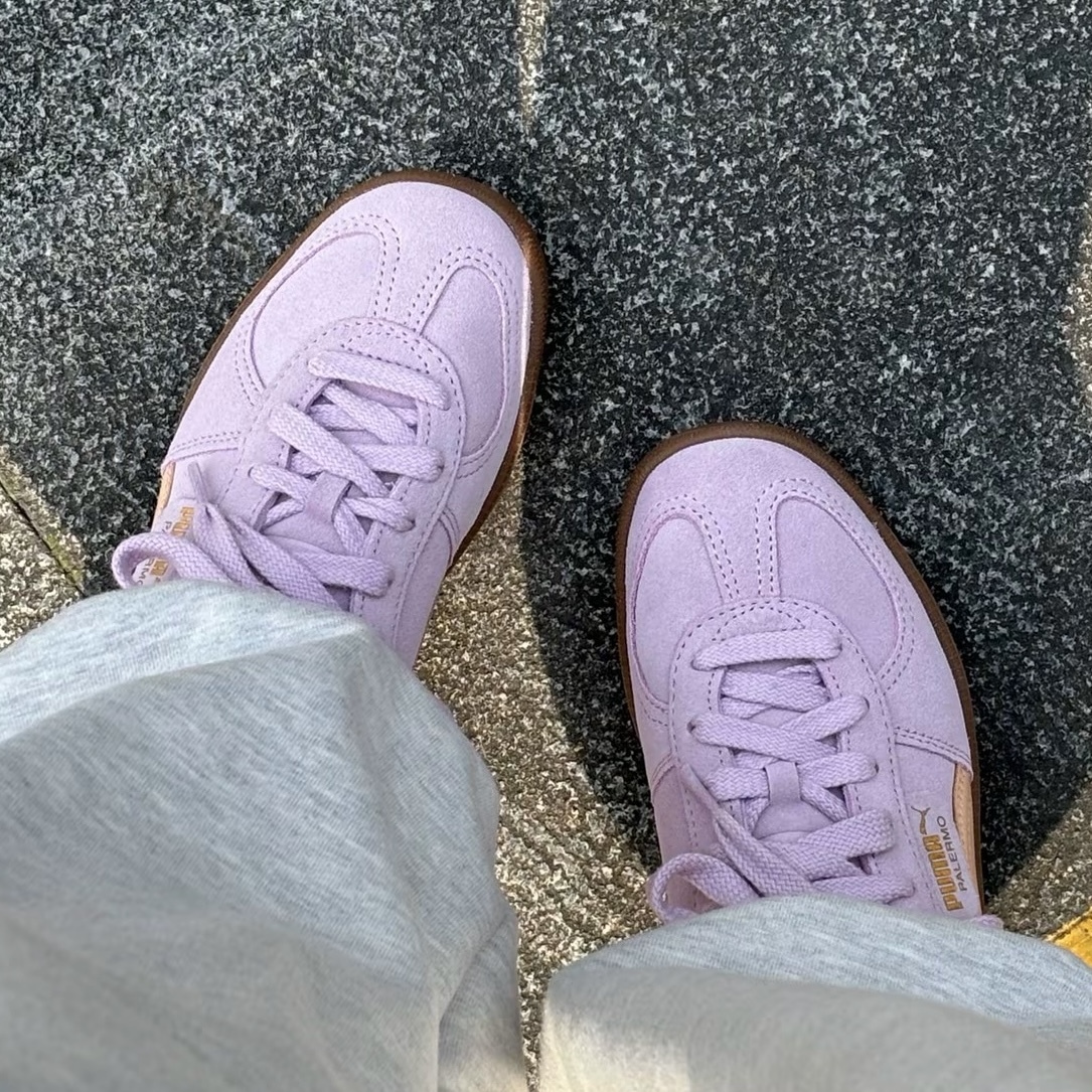 PUMA  PALERMO 粉紅 橘  復古 麂皮 焦糖底 德訓鞋 休閒鞋 396463-06