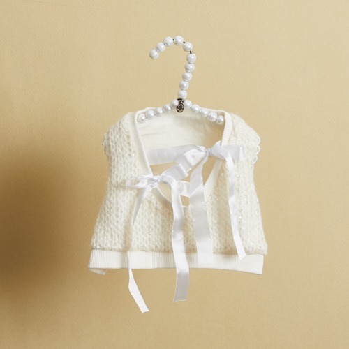 Louisdog 義大利雪白針織背心