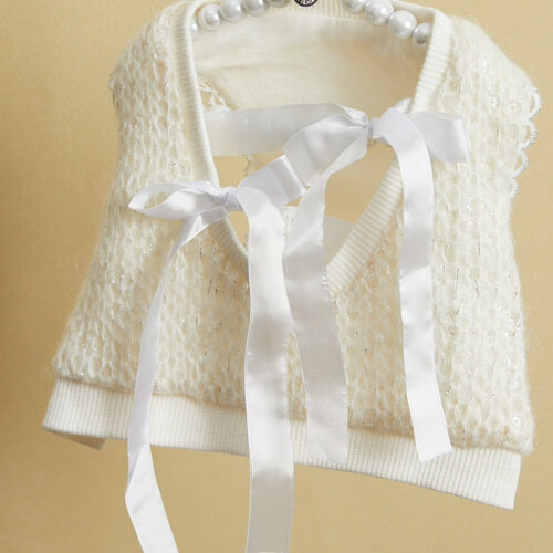 Louisdog 義大利雪白針織背心