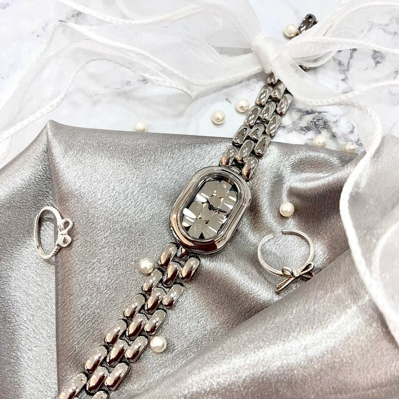 【Fossil】Sloan 流光雅韻精緻女錶 ES5381 24 mm 現代鐘錶