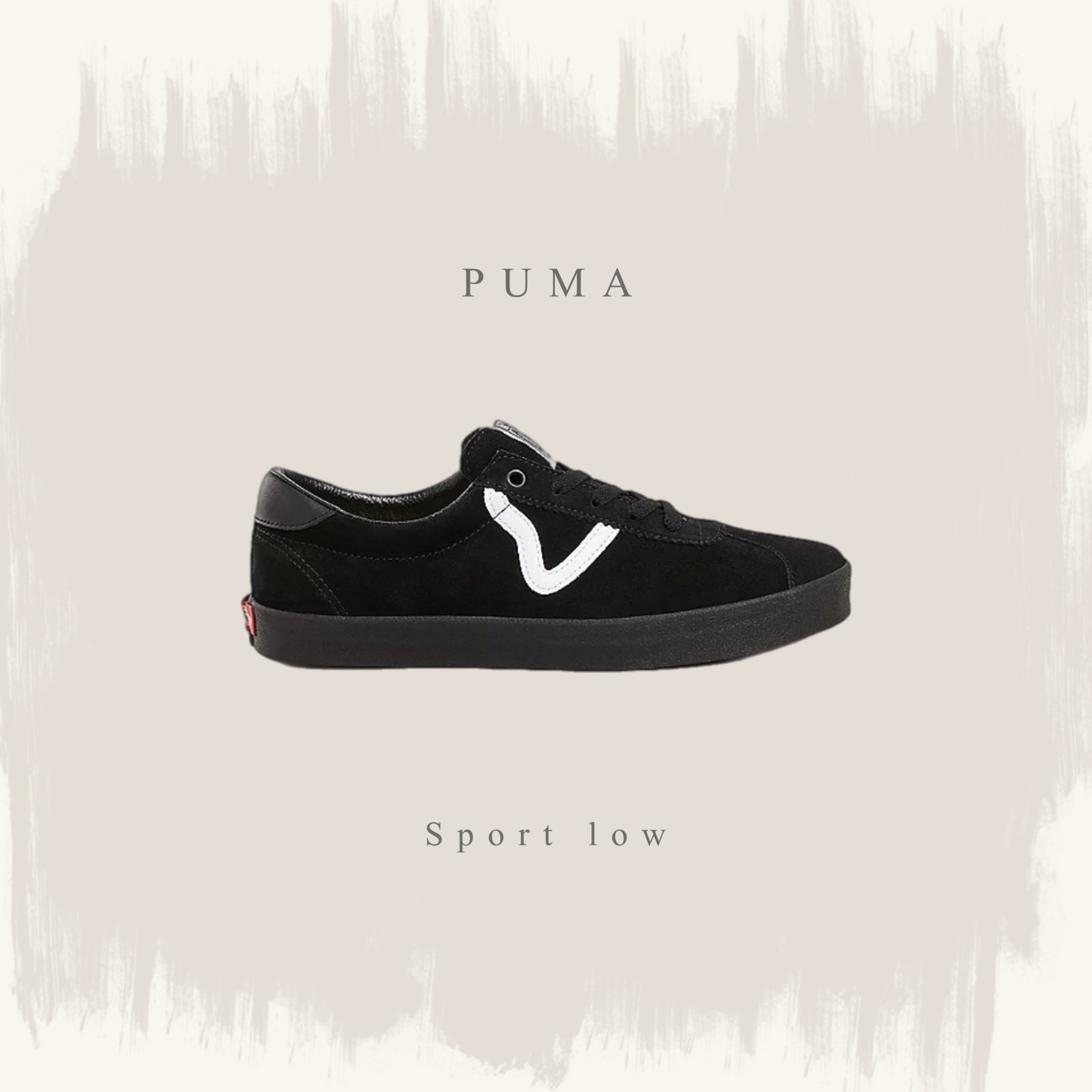 VANS SPORT LOW 經典黑 低筒 帆布鞋 VN000CQRBKA