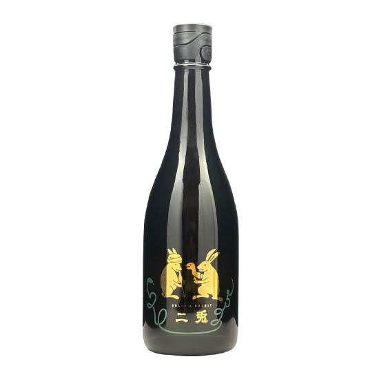 清酒 二兔 蛇年干支 萬歲五十五 生原酒 純米吟釀 720ml