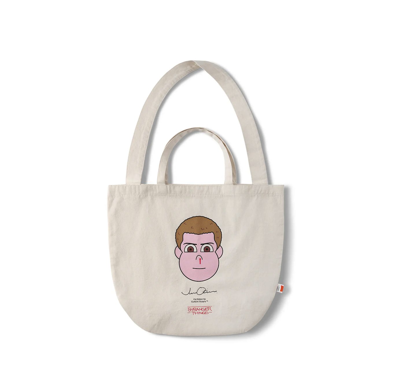 【現貨】FILTER017® X Stranger Things X Jun Oson Elmax Tote Bag / 伊萊雯與麥克絲托特包