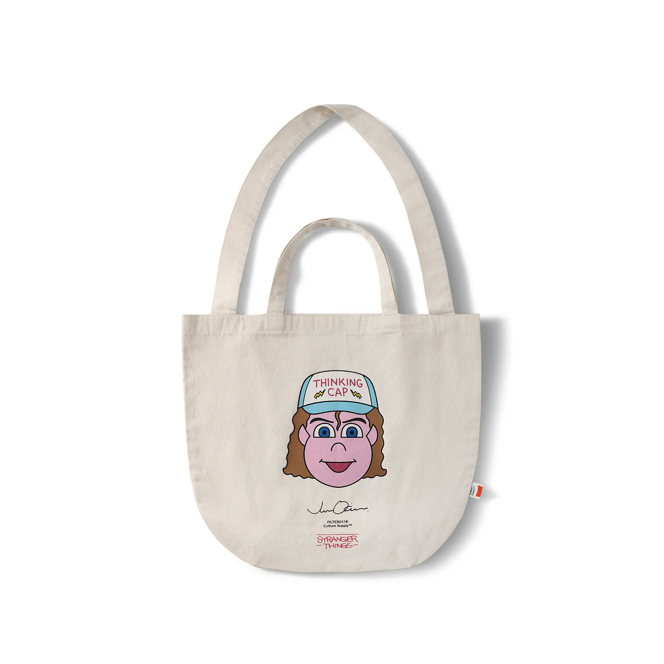 【現貨】FILTER017® X Stranger Things X Jun Oson BFF Tote Bag / 艾迪與達斯汀托特包