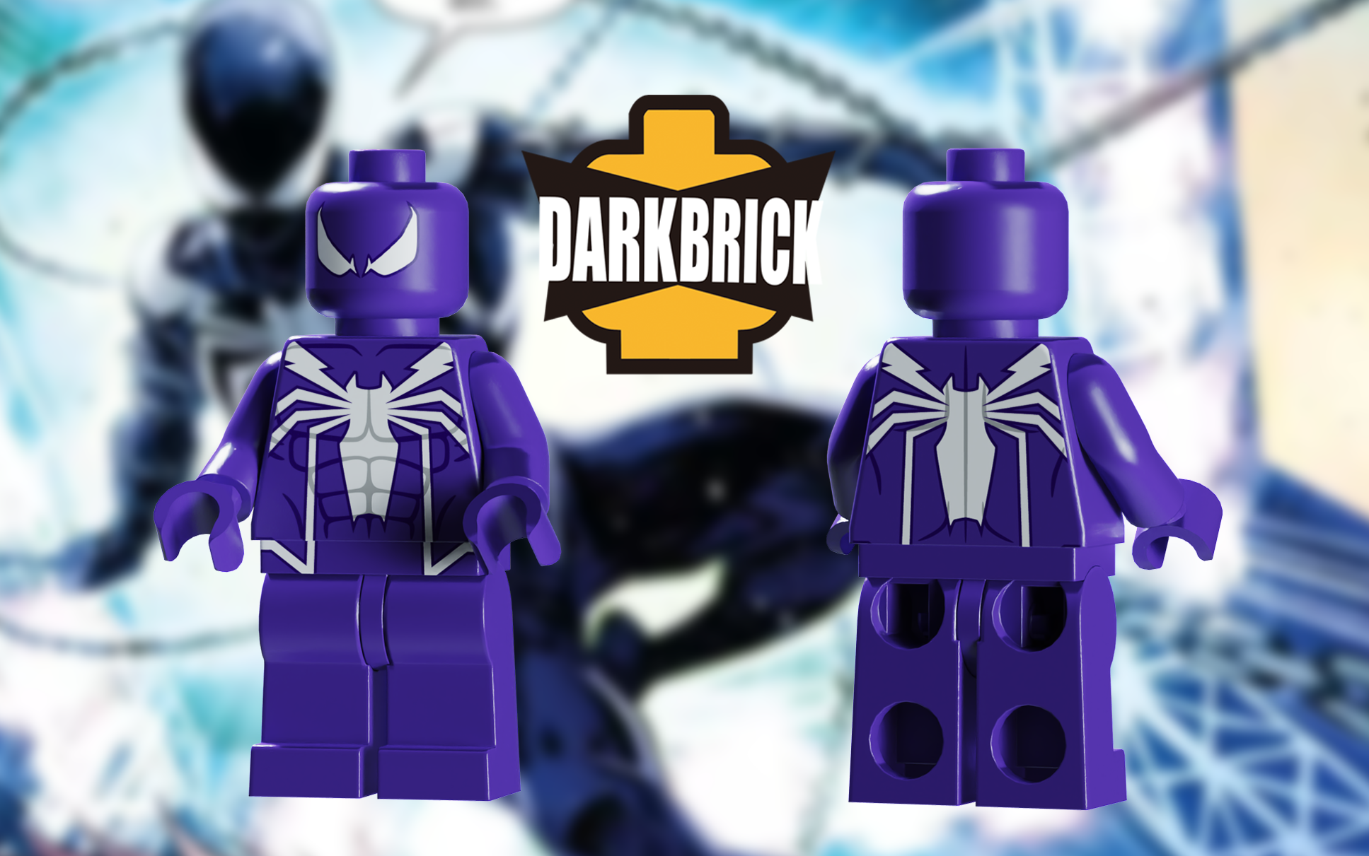 [Dark Brick][Preorder] Symbiote Spider [PADprinted]