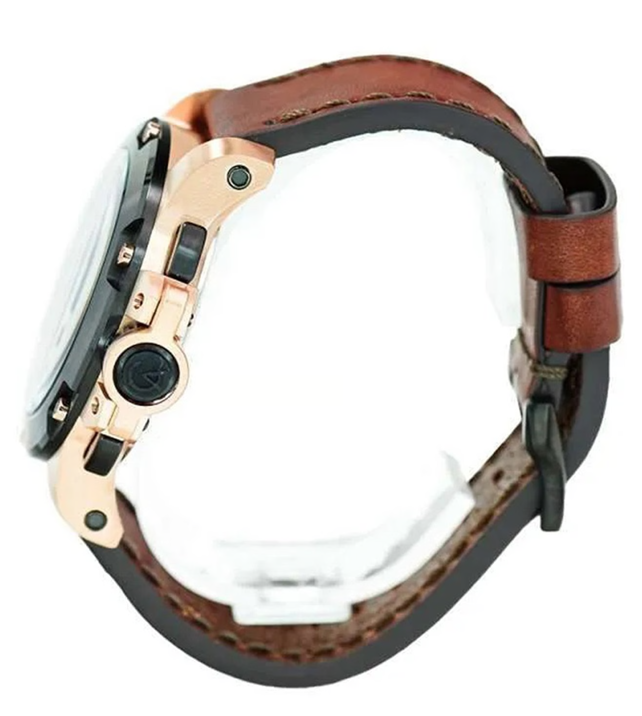 萬年鐘錶 - Alexandre Christie  6295MC系列  雅痞風範三眼計時皮革男錶  6295MCLBRBA 錶徑47.5MM