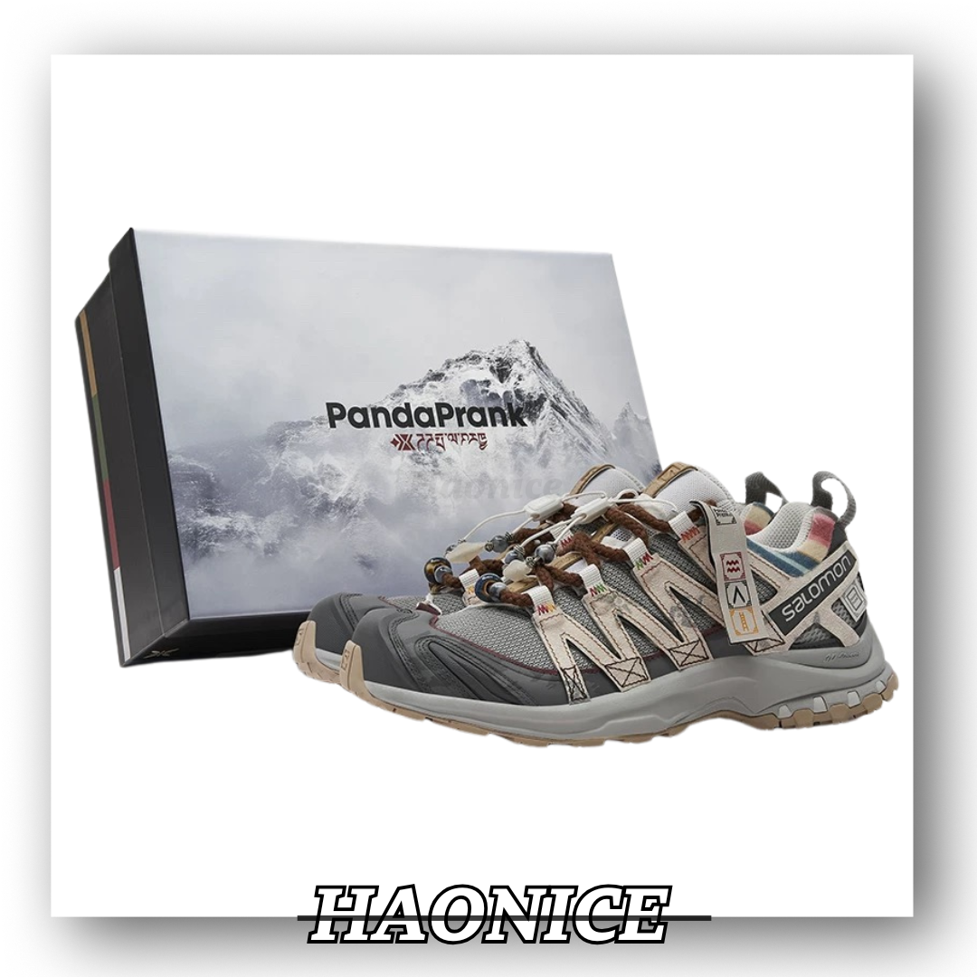 【HAO NICE 】熊貓惡作劇SALOMON XA PRO 3D 山赴藏地高原之音 低筒休閒跑步鞋 設計感🈵️🈵
