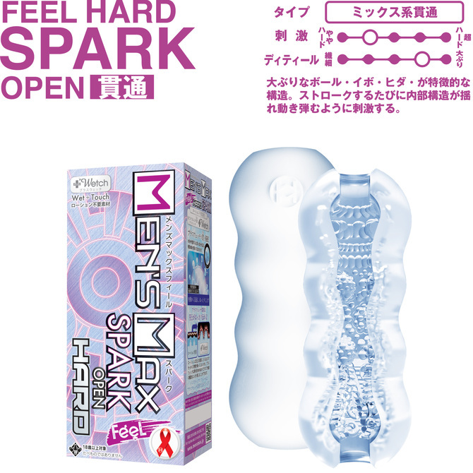 Men's Max Feel Spark Open Hard