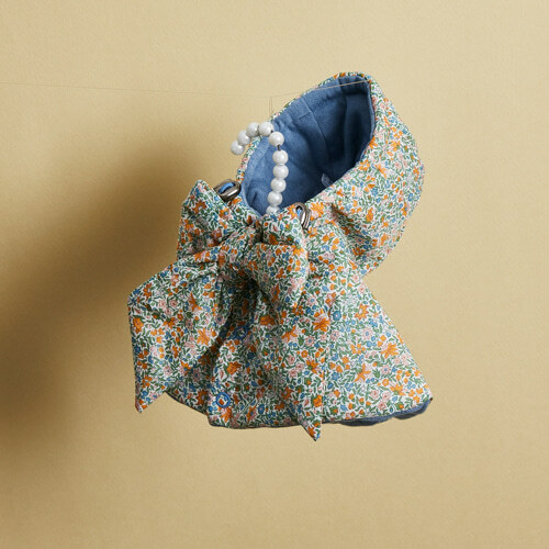 Louisdog Liberty經典碎花連帽披肩