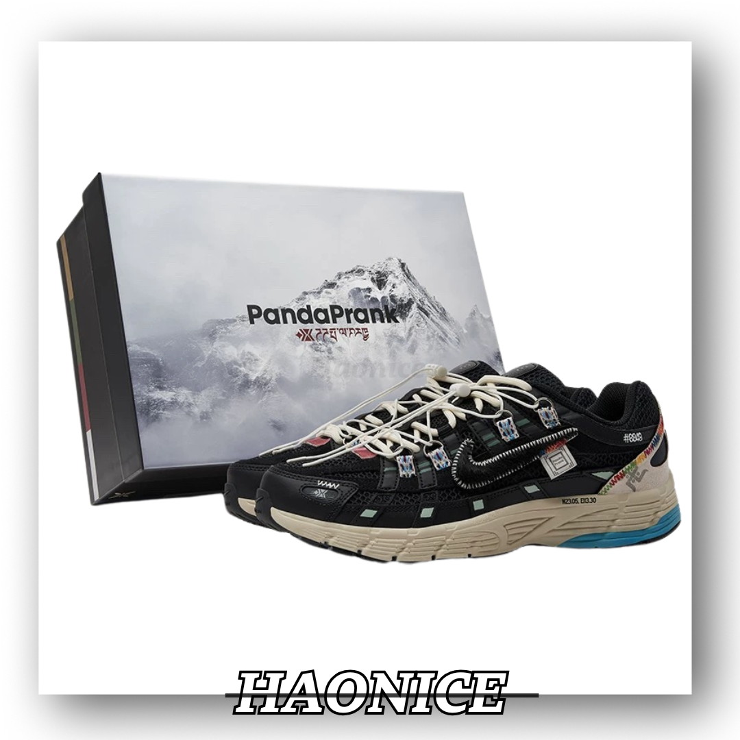 【HAO NICE 】熊貓惡作劇Nike P-6000 山赴藏地貢琮 戶外潮流百搭款低筒跑步運動鞋 設計感🈵️🈵