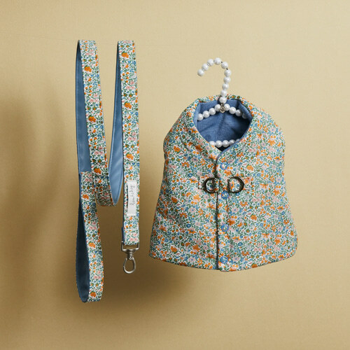 Louisdog Liberty 經典碎花牽繩