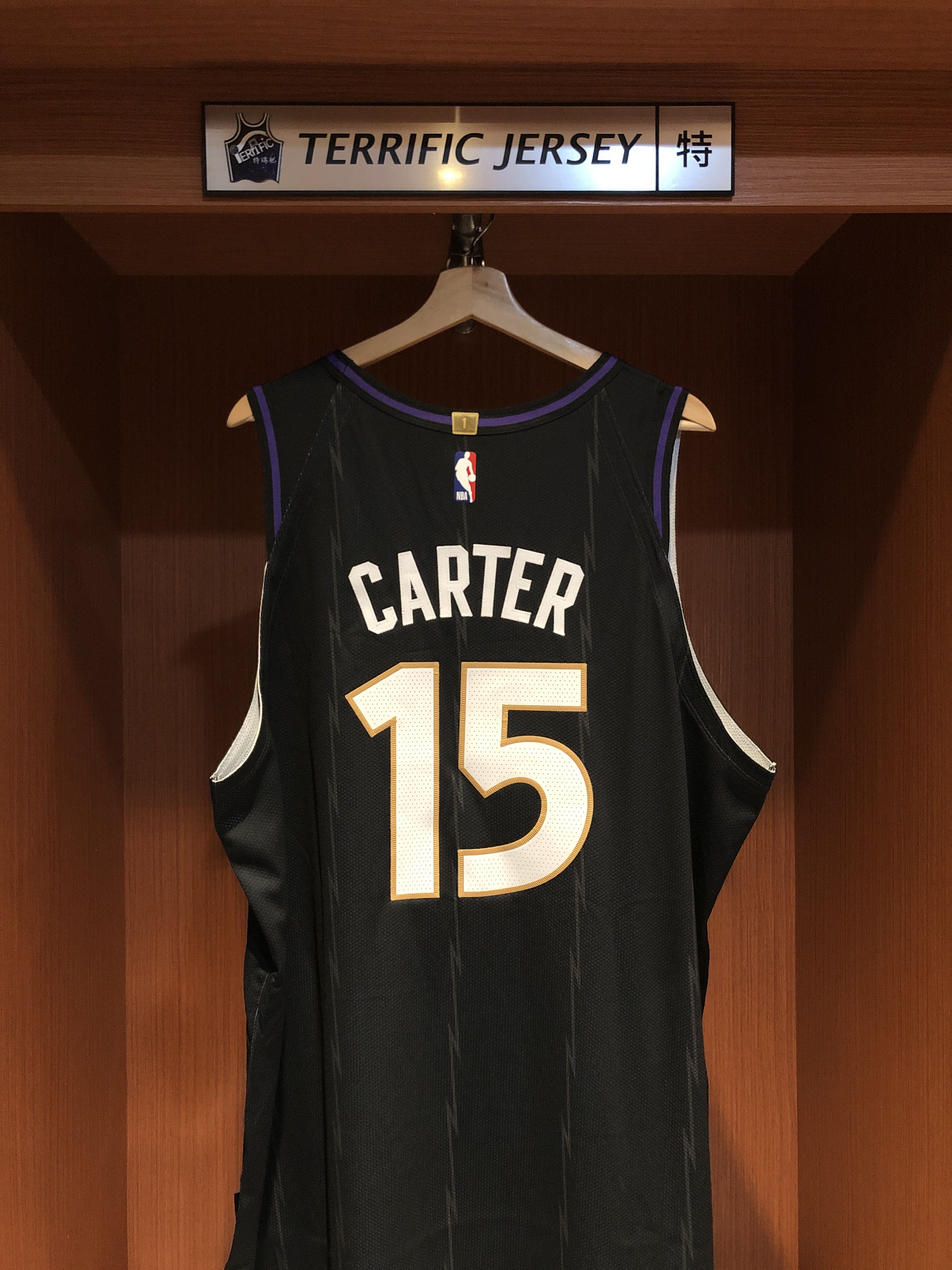 NBA球衣 Vince Carter 多倫多暴龍城市 City Nike Authentic 球員版 電繡 含贊助商標 全新