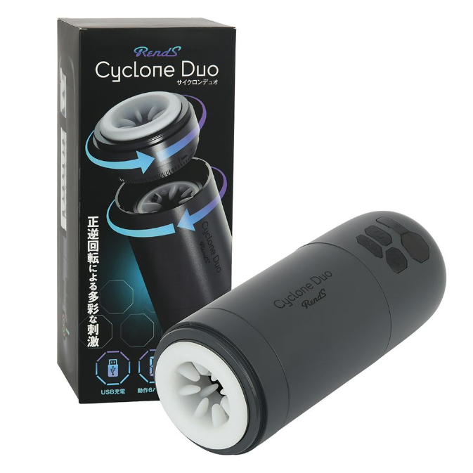 〔日本原裝進口〕Rends Cyclone Duo 電動飛機杯