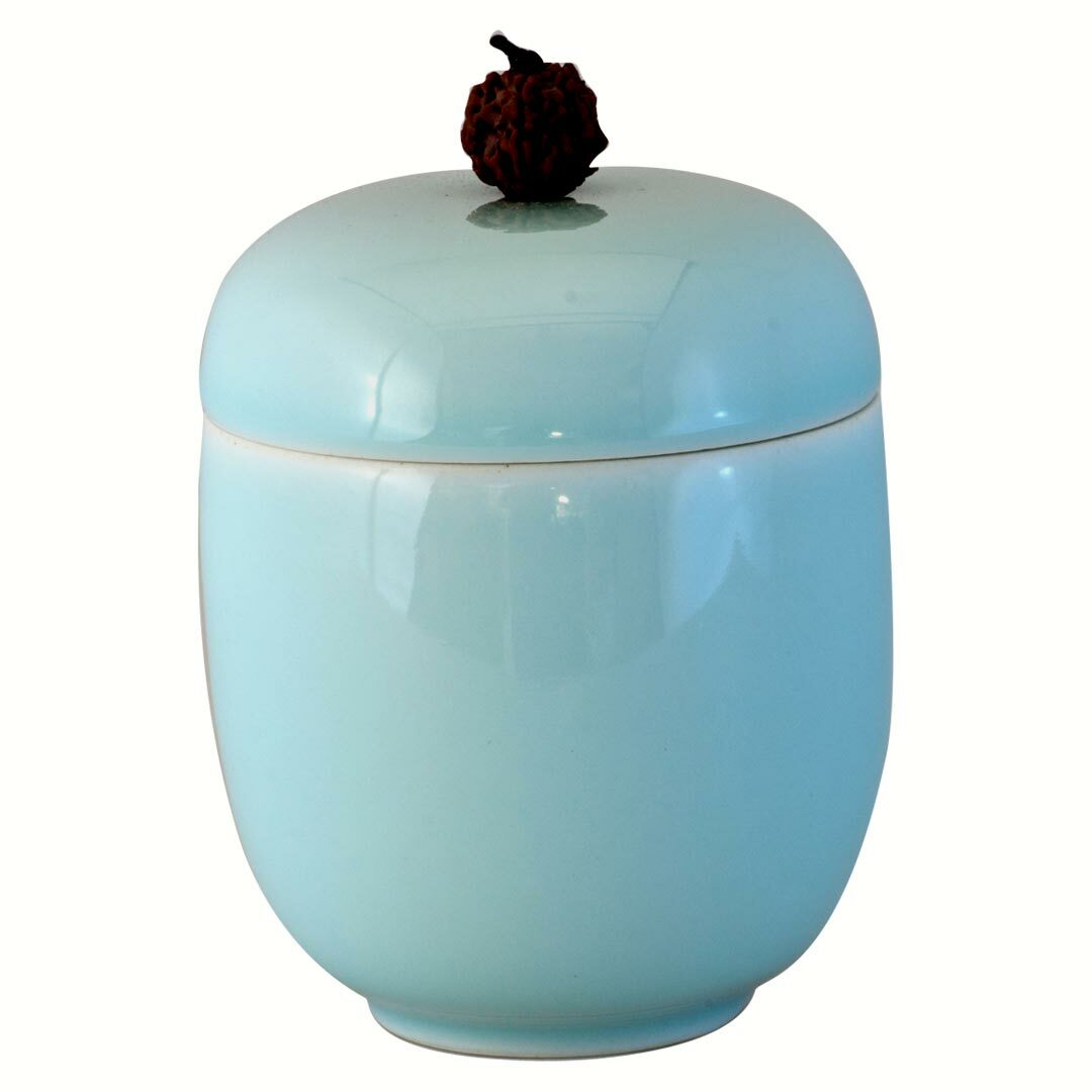 鹿港窯陶瓷｜轉念圓滿菩提罐｜影青釉&玉白釉｜禪意生活美學之選