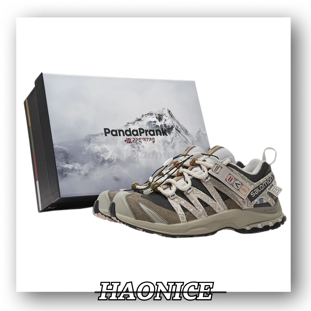 【HAO NICE 】熊貓惡作劇SALOMON薩洛蒙 XA PRO 3D 山赴藏地雪域 低筒休閒鞋 細節🈵分