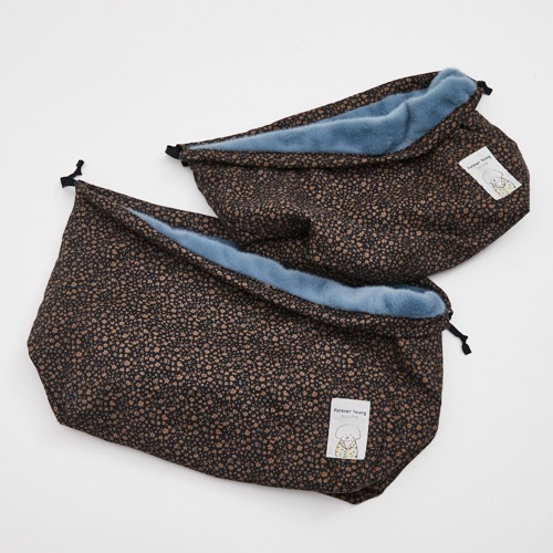 Louisdog 巧克力摩卡袋鼠包內襯