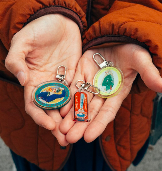 迷你 壓克力吊飾｜甜蜜生活