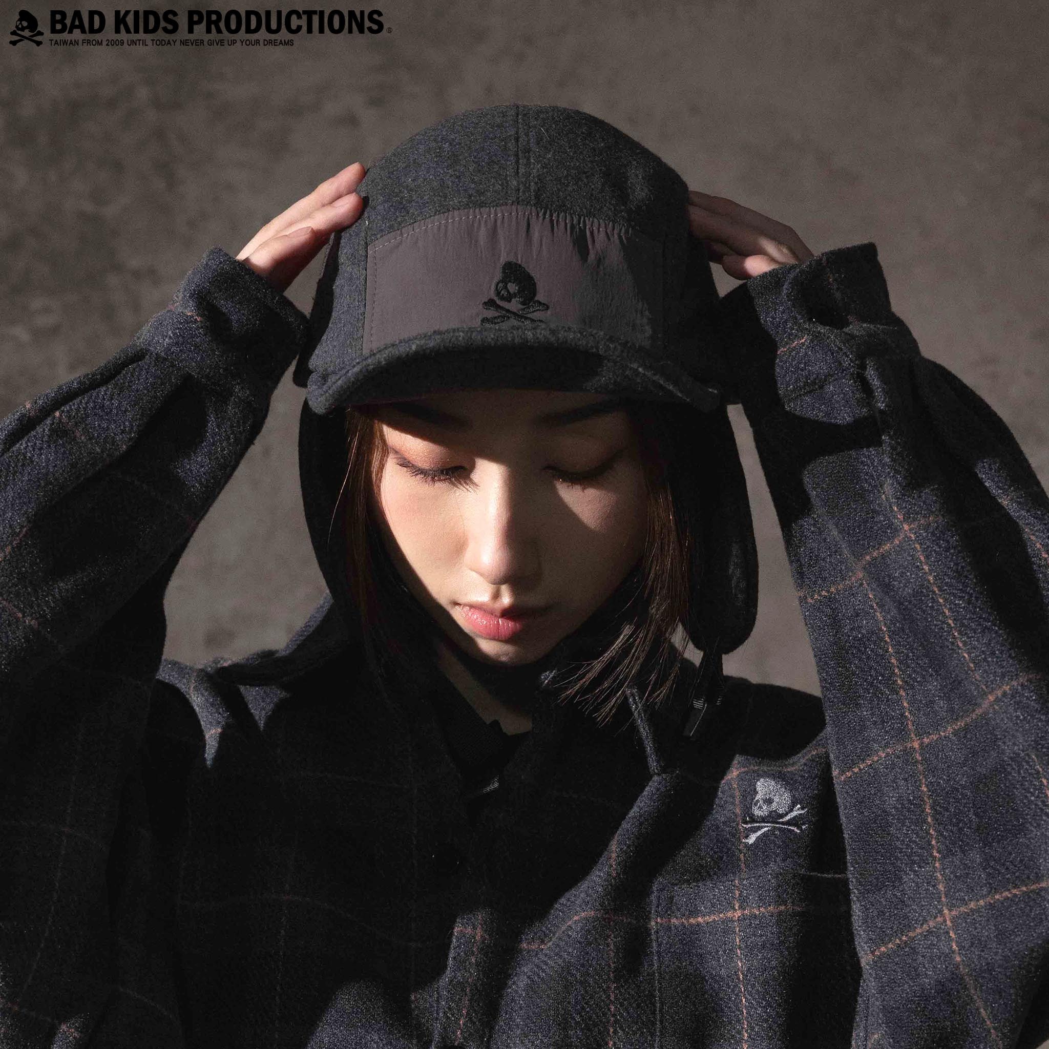 BAD KIDS 惡童 24A/W Earflap hat (遮耳帽 / 遮耳部分可拆 帽沿可折)