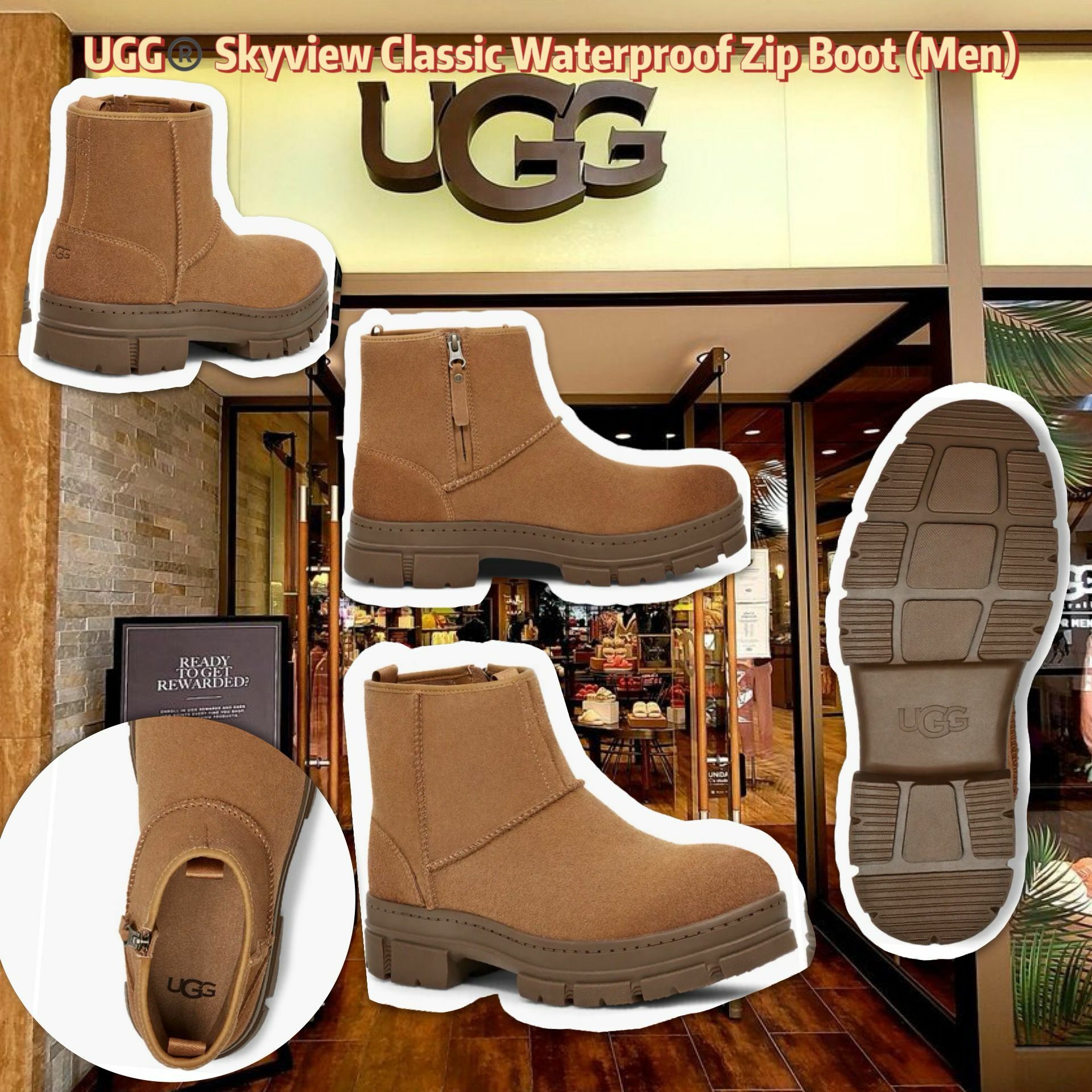 【預購】UGG Skyview G122024 男装短靴