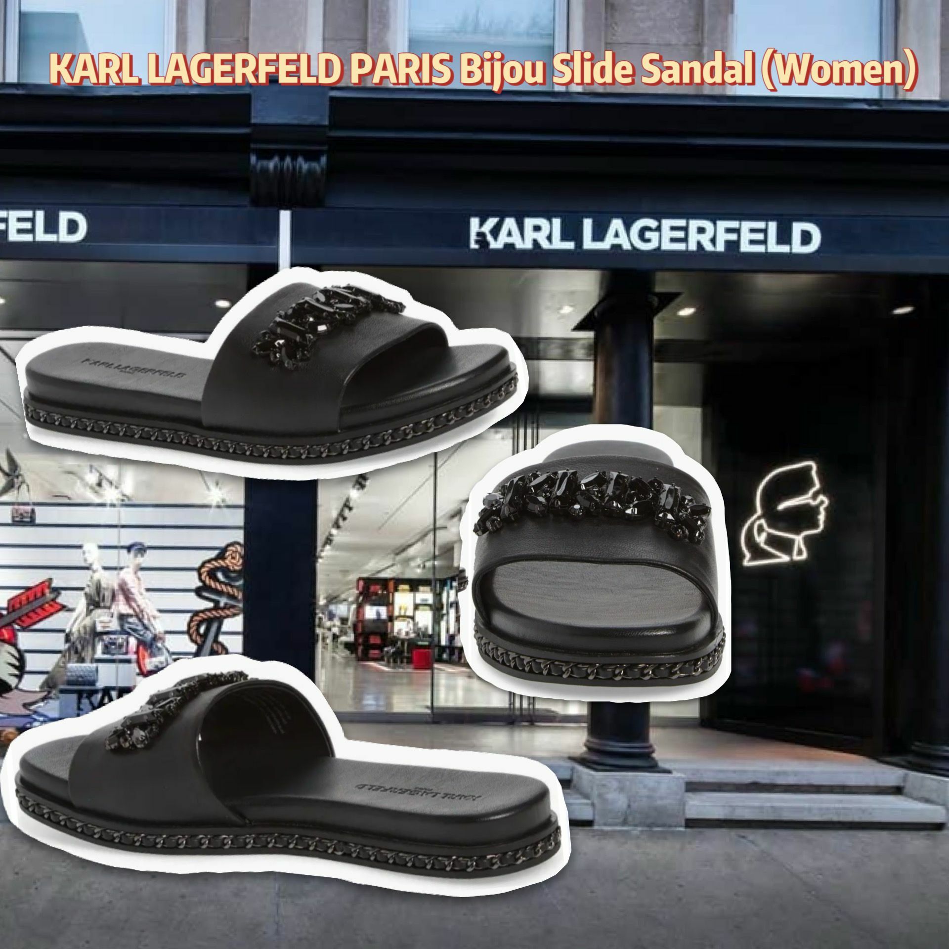 【預購】KARL LAGERFELD PARIS Bijou G122029 女装鞋