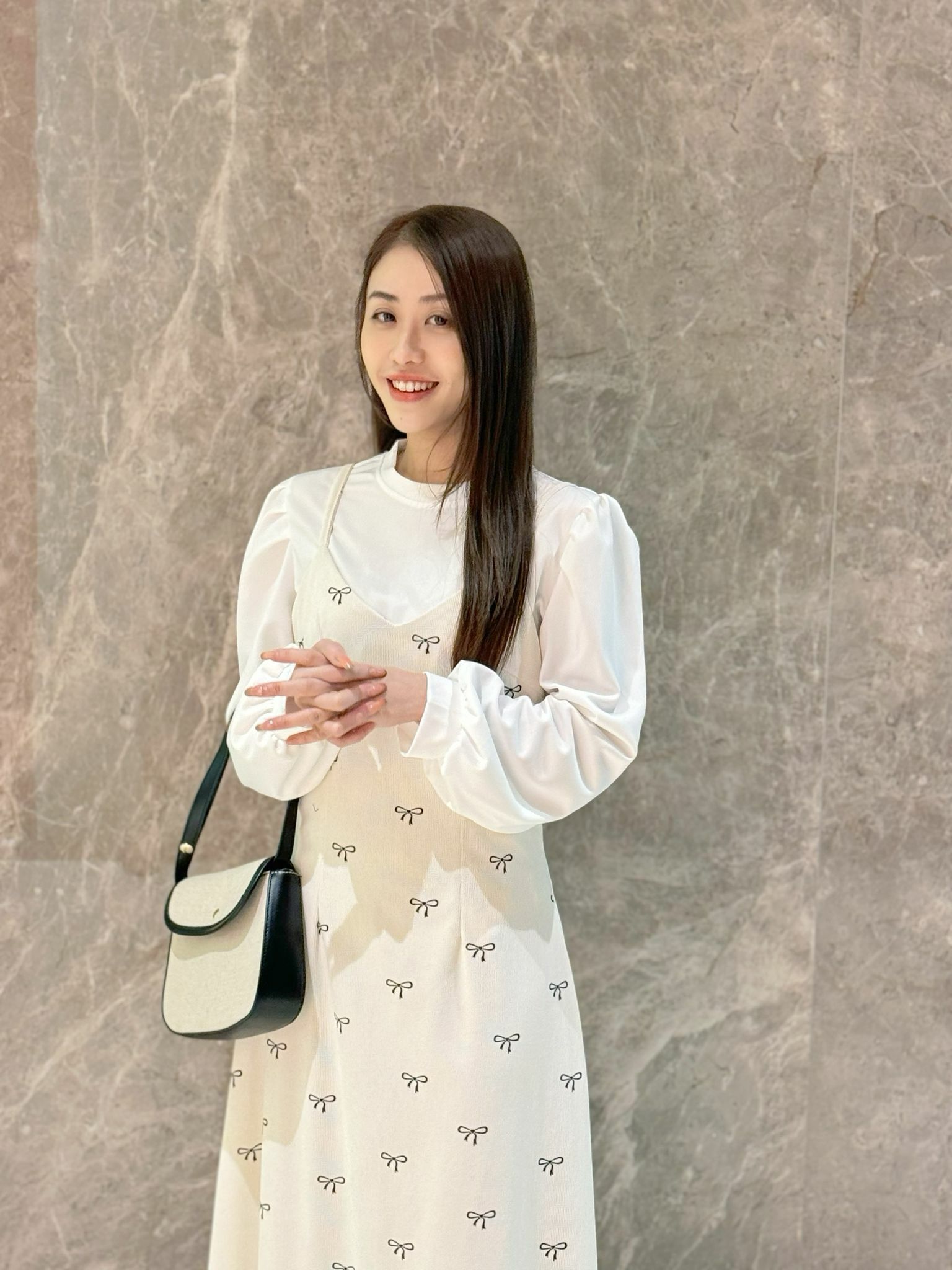 SET#6740🤍法式小蝴蝶結燈芯絨套裝