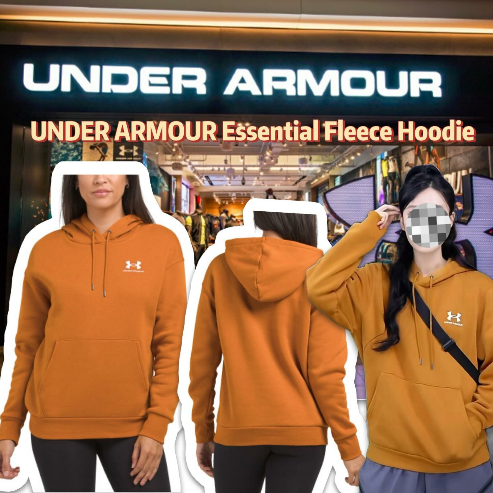【預購】UNDER ARMOUR Essential G122037 女装长袖上衣
