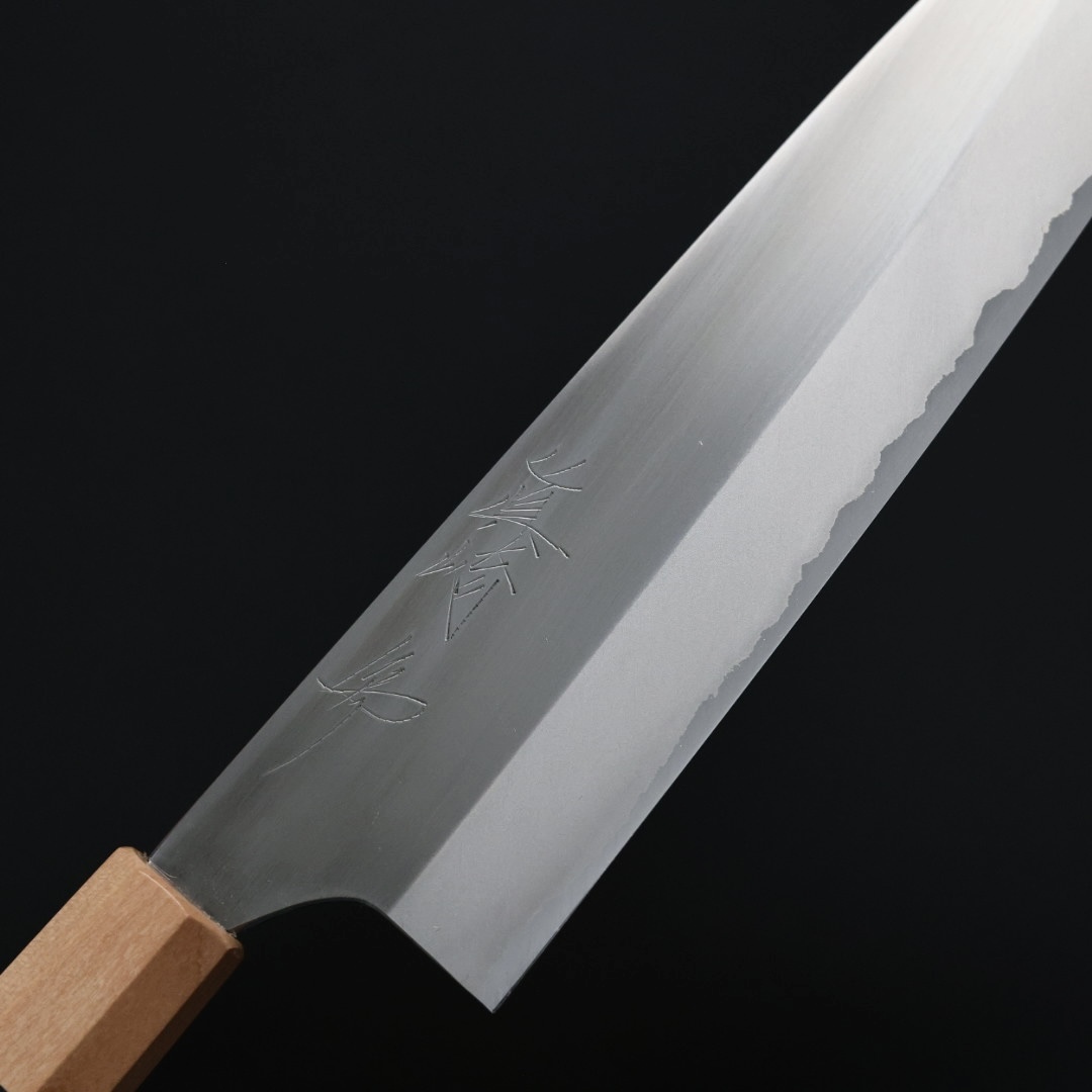 真崎直樹牛刀210mm 白二鋼