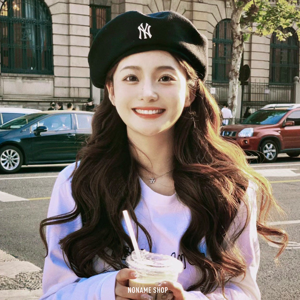 MLB 基本款 經典 刺繡 LOGO 羊毛 貝雷帽