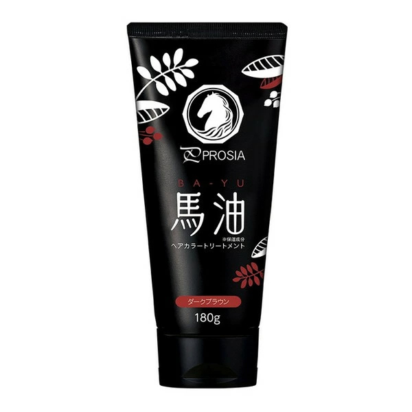 AIMEDIA - Horse Oil Natural Hair Color Treatment 180g(Black,Brown)