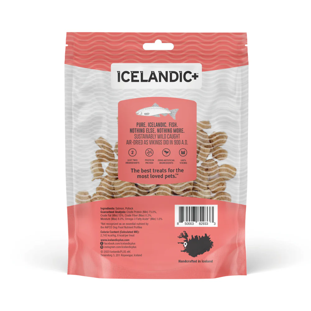 【ICELANDIC+ 】迷你鮭魚脆片71g