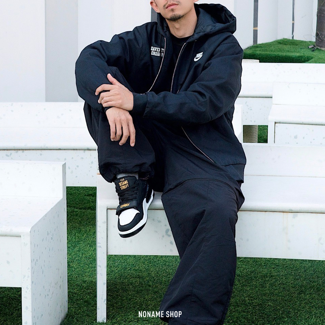 NIKE THERMA-FIT 字母LOGO 連帽 拉鍊 夾克 外套 (男款)