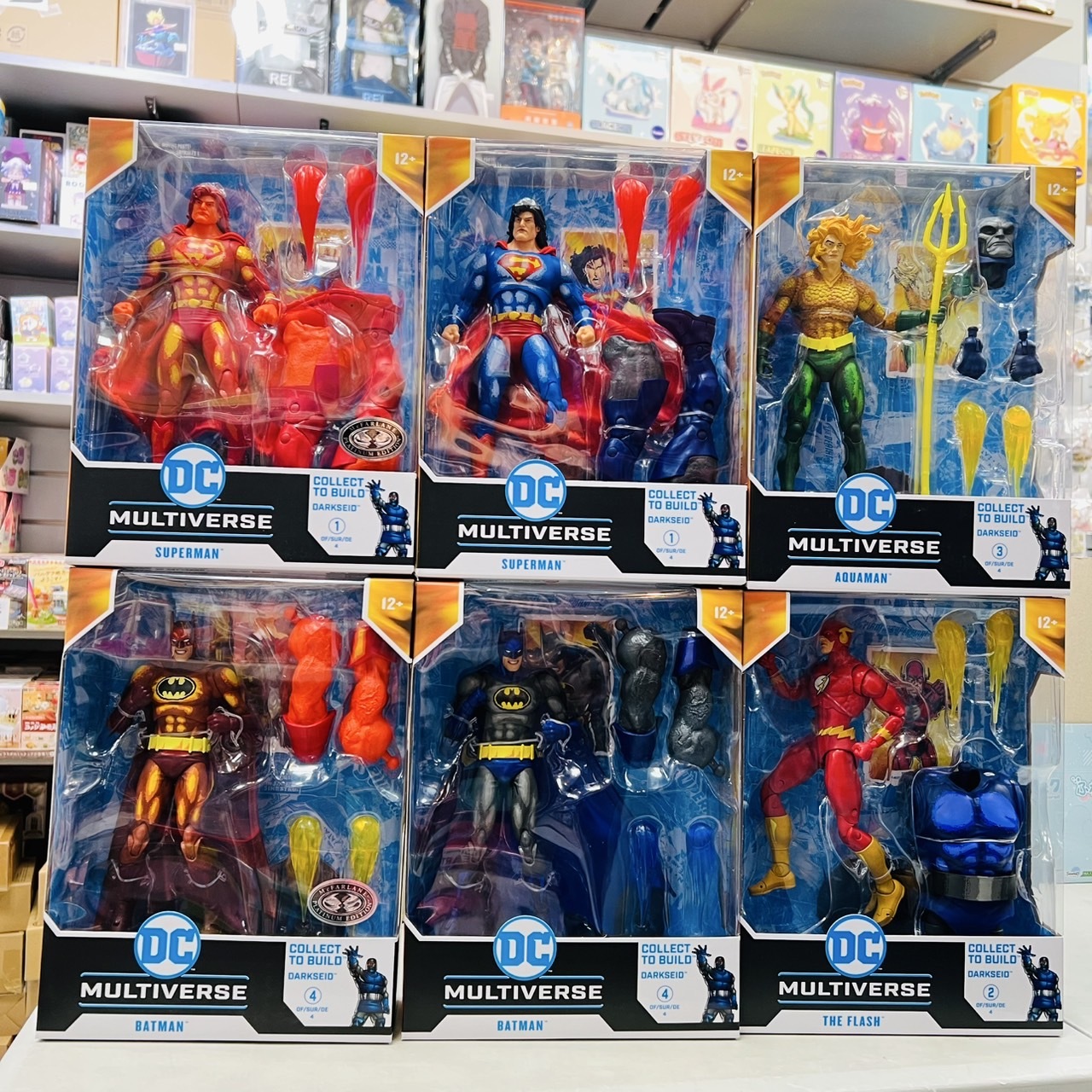 麥法蘭 7吋 DC 正義聯盟特遣部隊 混裝 蝙蝠俠 超人 水行俠 閃電俠