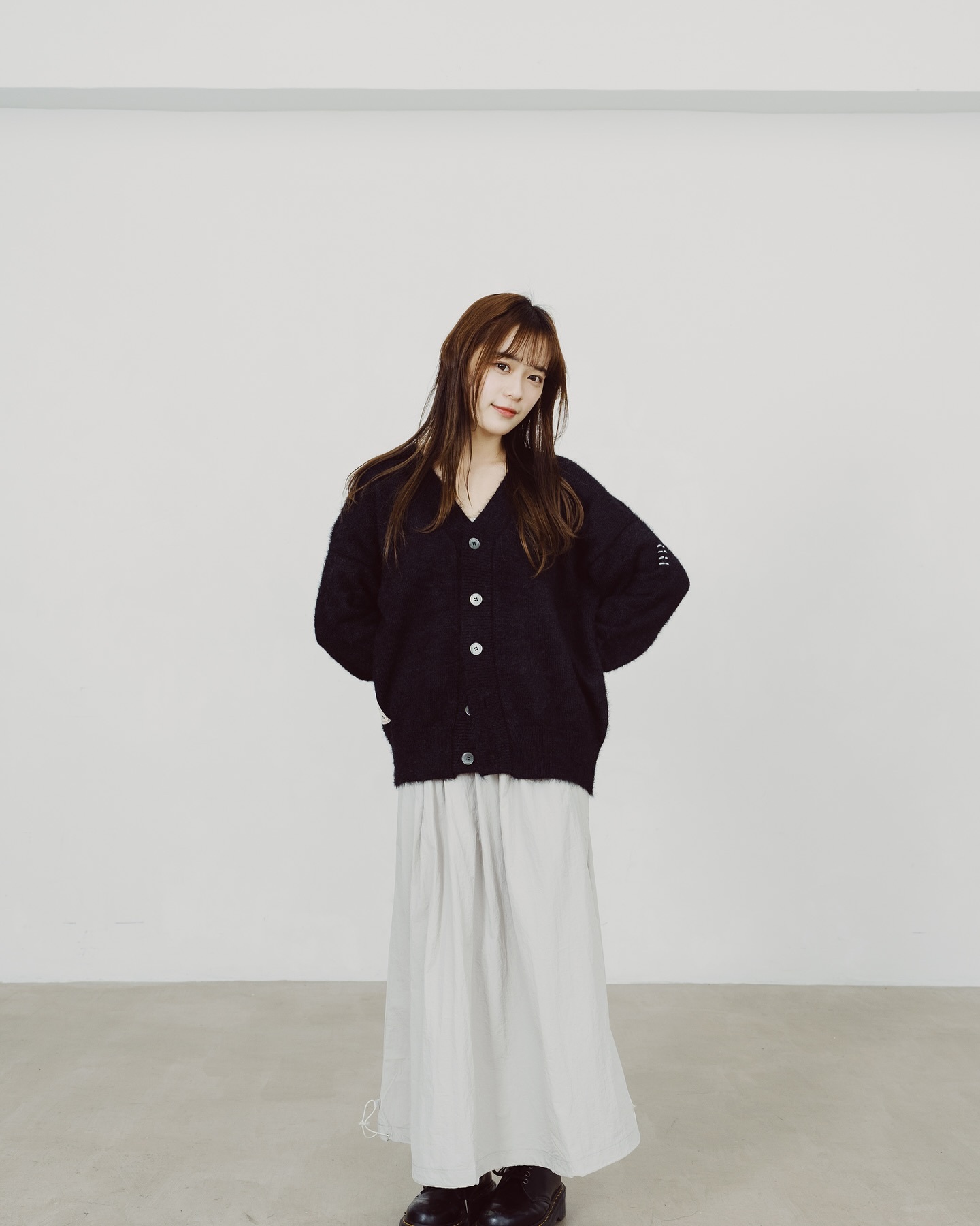 Fumble 馬海毛毛冷外套