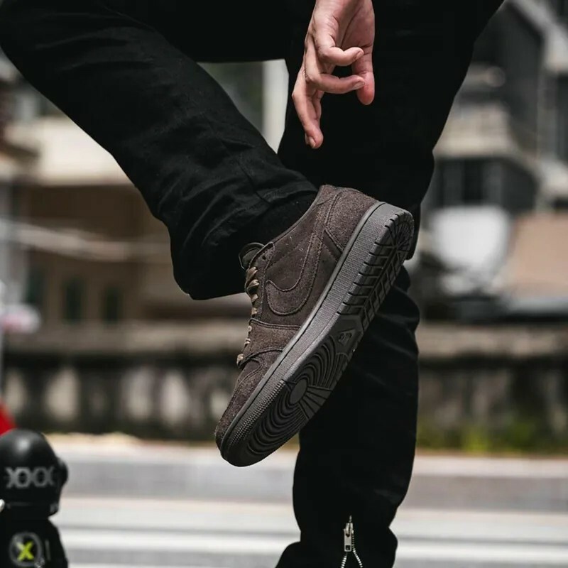 <快速出貨> Travis Scott x Air Jordan 1 Low OG “Velvet Brown” 黑棕 天鵝絨摩卡 倒鉤