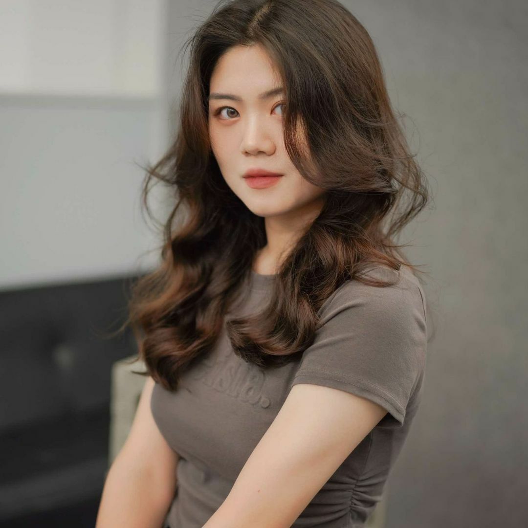 Mina慵懶燙髮作品