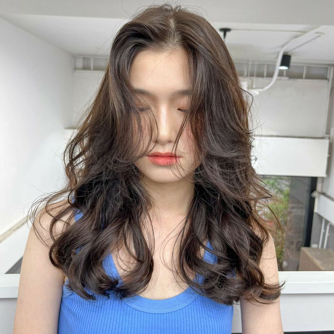 Mina慵懶燙髮作品