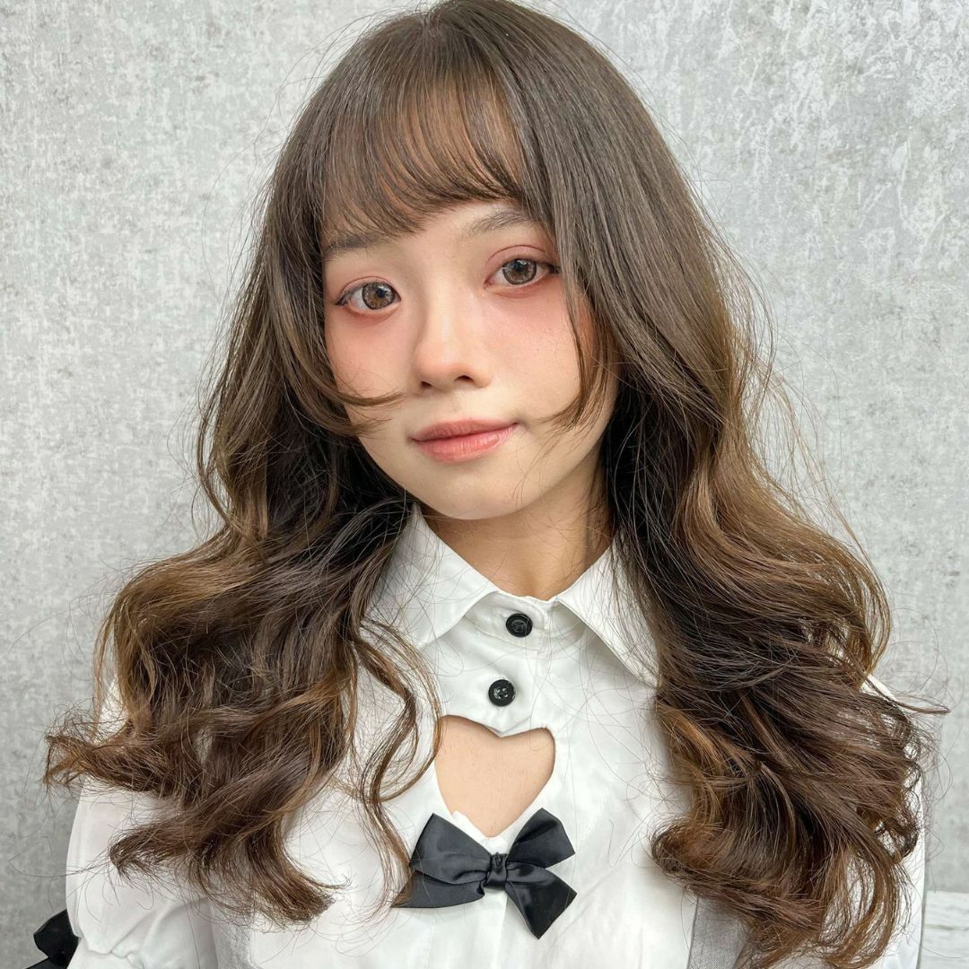 Mina慵懶燙髮作品