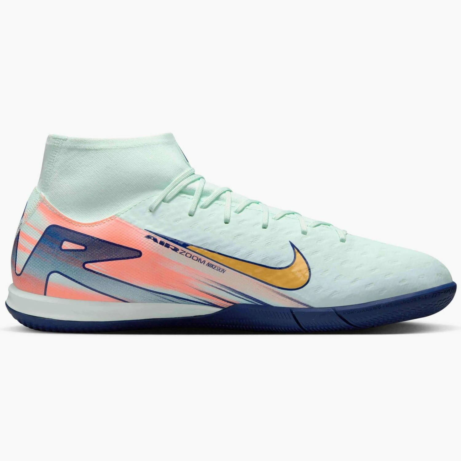 NIKE ZM SUPERFLY 10 ACADEMY IC 薄荷綠 室内/街場足球鞋
