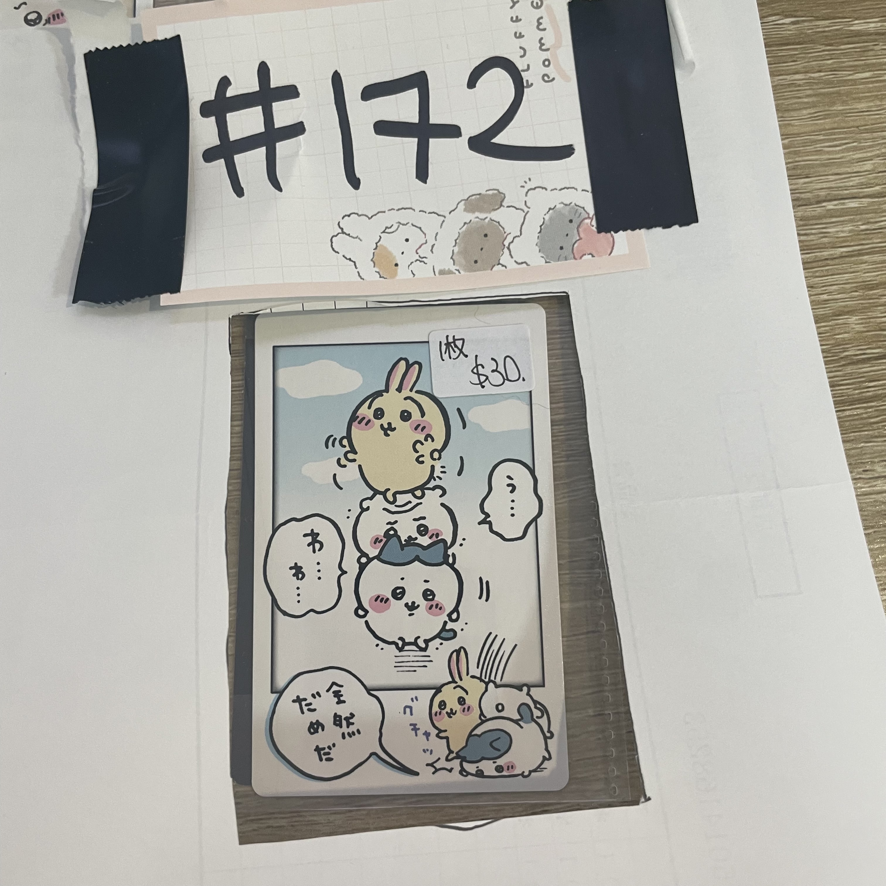 CHIIKAWA   小卡#172