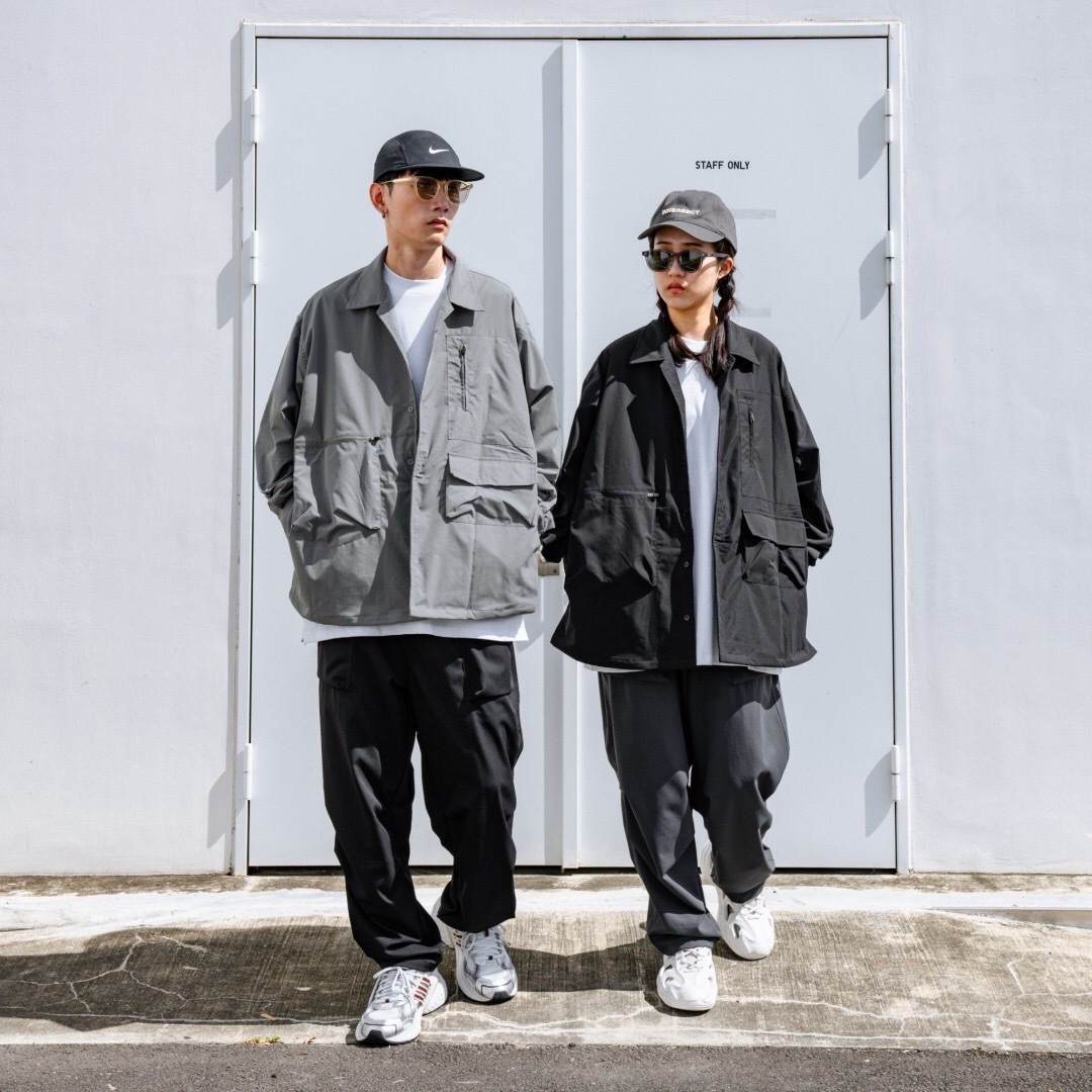 SBG 立體口袋膝蓋折線長褲 SB1019