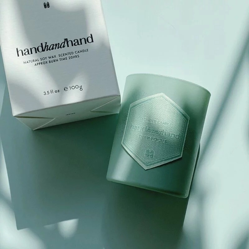 Handhandhand香氛精油蠟燭(愛情系列）大/220g