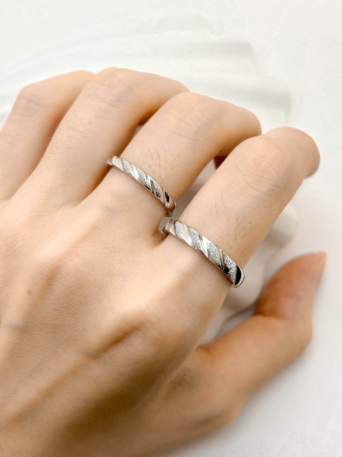 「紐紋」 情侶戒指💍免費刻字