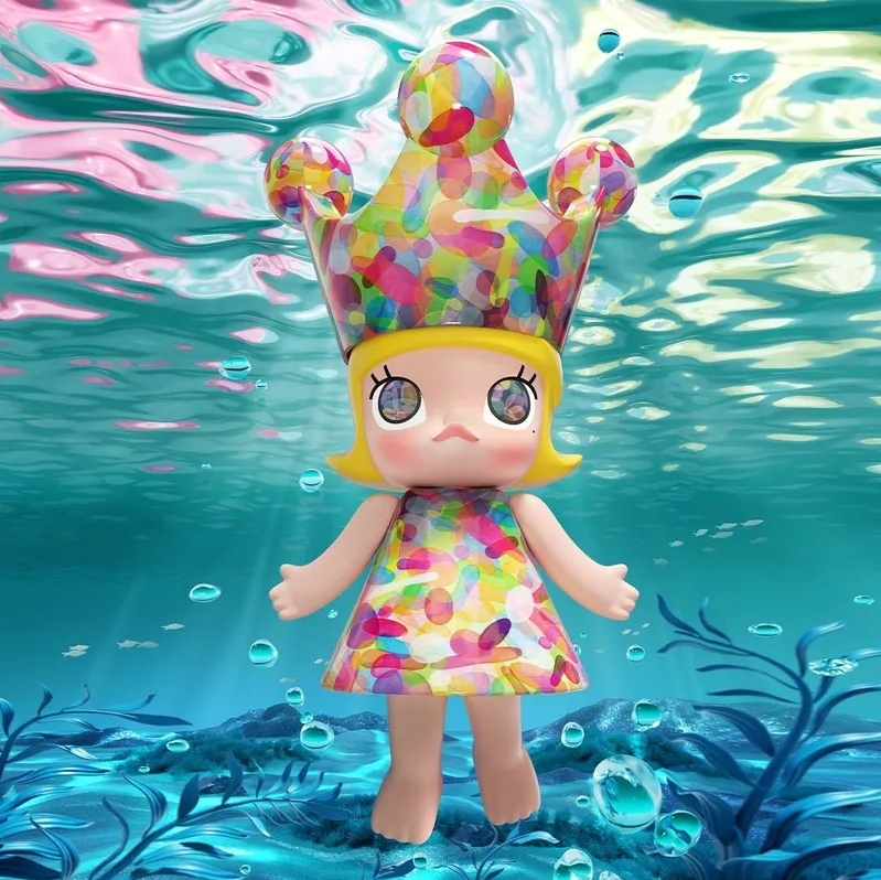 POPMART 泡泡瑪特 Molly 氣泡公主 400% 公仔