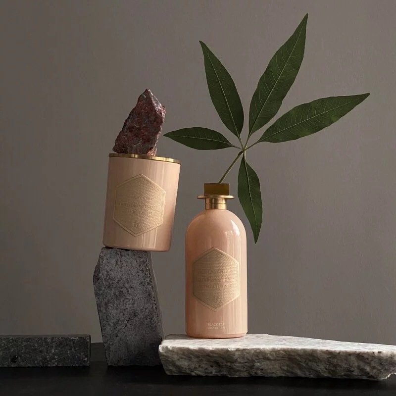 Handhandhand香氛精油蠟燭(愛情系列）大/220g