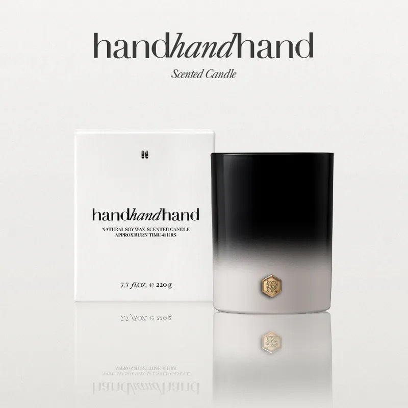 Handhandhand 綠薄荷香氛精油蠟燭 . CASA系列
