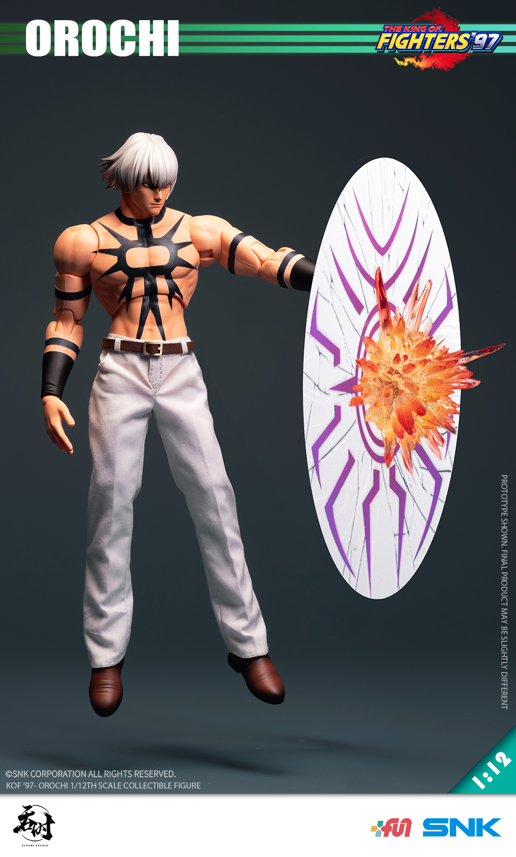 (預訂) TUNSHI STUDIO TS-015 SNK - KOF97 OROCHI 1/12 FIGURE
