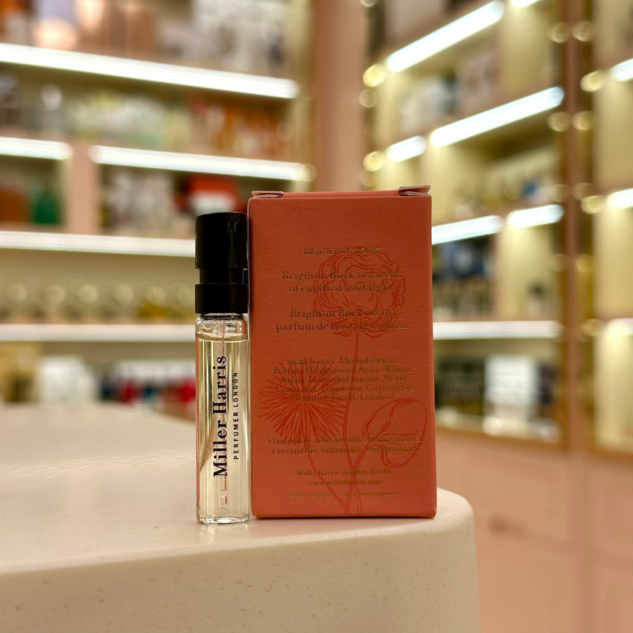 Miller Harris Brighton Rock EDP 2ml vial