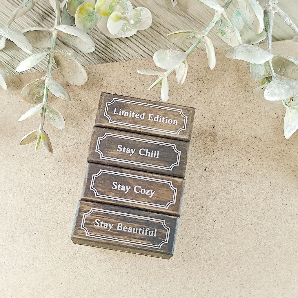 紙上旅行 TOP Studio．Stay＿ & Limited Edition 櫸木印章 共四款