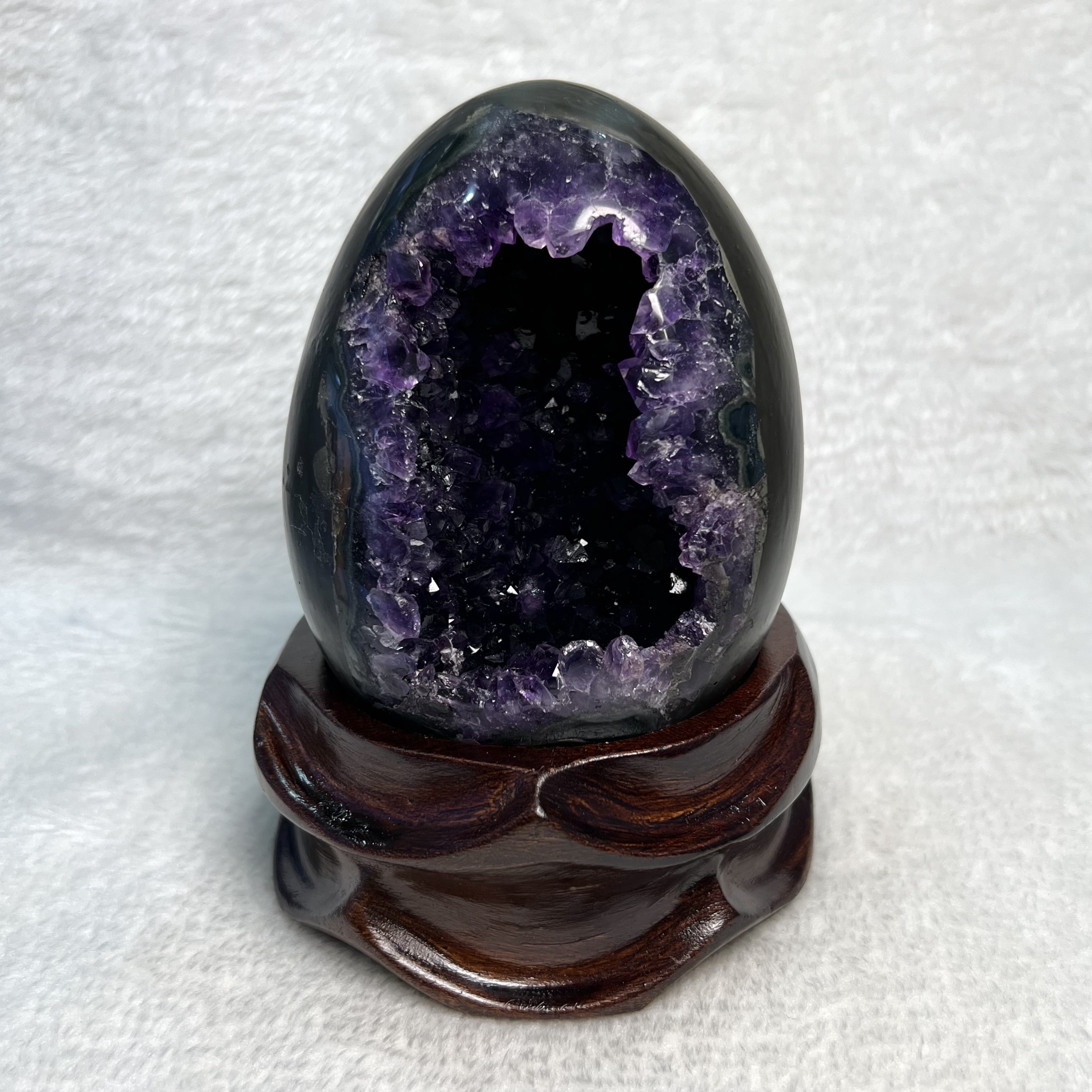 紫晶恐龍蛋 #H638